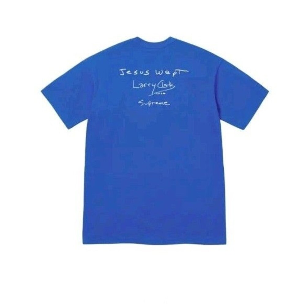 Brand New Supreme / Larry Clark Gun Tee (Royal, Size XXL) - Picture 2 of 4